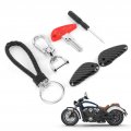Uncut Ignition Start Key Motorcycle Blank W Carbon Fiber Style Shell Fit For Indian 1920a 2018