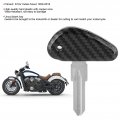 Uncut Ignition Start Key Motorcycle Blank W Carbon Fiber Style Shell Fit For Indian 1920a 2018