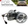 Led Fog Driving Light Assembly For Toyota Tacoma Tundra 4runner Highlander Rav4 Corolla Avalon Camry 2006-2023 Switchback Amber