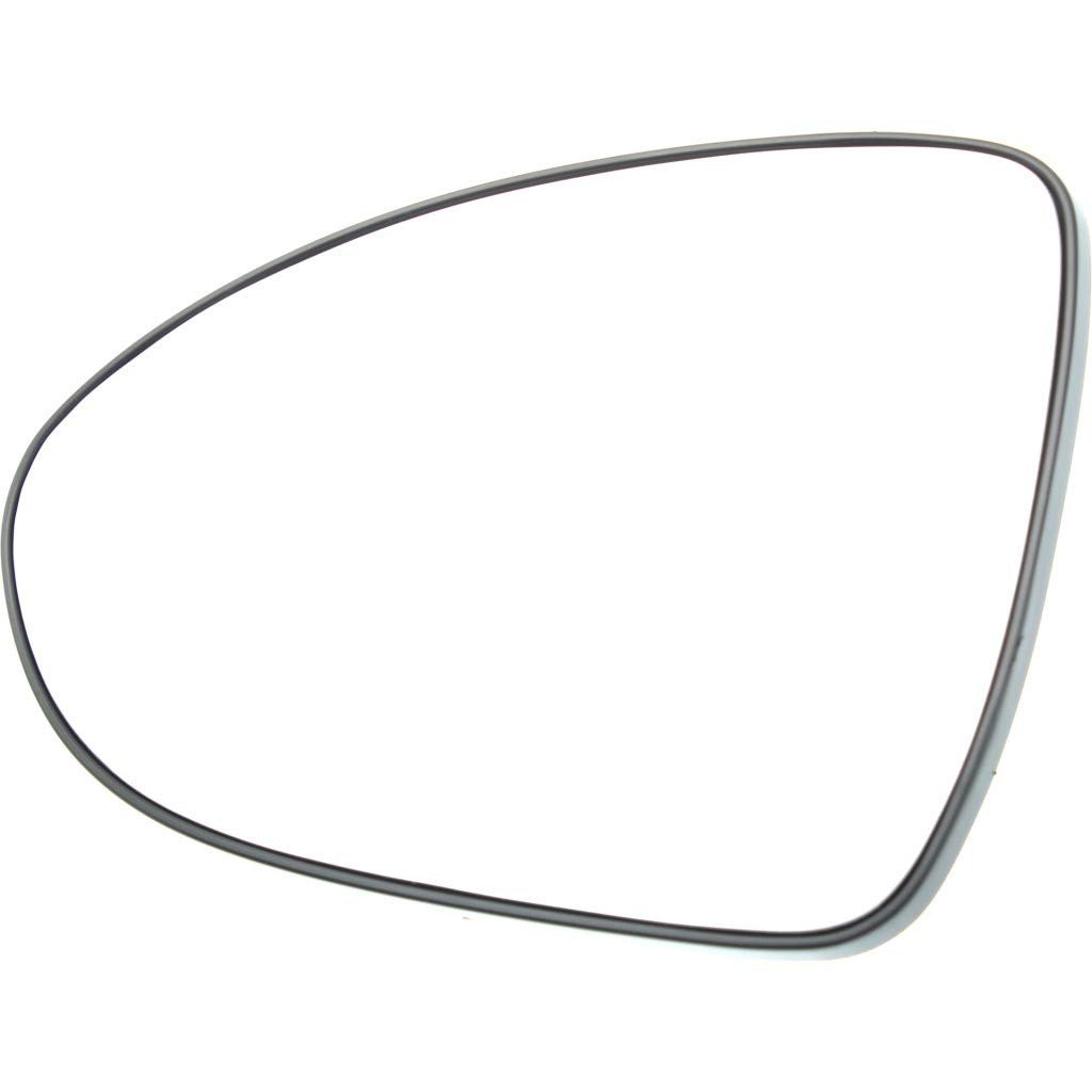 Kia Rio 2012 2017 Mirror Glass Driver Side Heated Flat Type With Backing Plate Hatchback Sedan Replacement For 876111w010