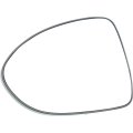 Kia Rio 2012 2017 Mirror Glass Driver Side Heated Flat Type With Backing Plate Hatchback Sedan Replacement For 876111w010