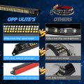 Opp Ulite 60inch Led Tailgate Light Bar 5 Functions Red Running Brake White Reverse Amber Turn Signal Lights 432-led No Drill