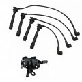 Spark Plug Wire Set With Ignition Coil Pack 2 Piece Mechanics Choice For005-2009 Kia Spectra5 2 0l L4