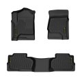 Tpe Floor Mats Fit Chevy Silverado Gmc Sierra 1500 Double Cab 2014 2015 2016 2017 2018 2019 1st 2nd Row Truck Accessories Cargo 