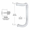 Crl Satin Chrome Finish 8 Single Offset Door Pull 
