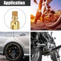 X Autohaux Copper Nylon 60cm 24 Tire Valve Connect Pipe Air Chuck Inflator Compressor Pump Extension Hose For Car Motorbike