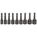 9 Piece Metric Quick Change Magnetic Nutsetter Set 