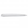 Topteng Car Right Front Bumper Upper Grill Moulding Trim Chrome Fits For Fiat 500 2007-2015