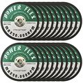 20 Pack Cut Off Wheels 3 In X 12 3 8 Arbor For Steel And Ferrous Metals Aluminum Oxide Abrasive Fiberglass Reinforced Discs 