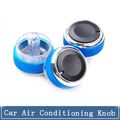 Yosoo 3pcs Lot Aluminum Alloy Car Air Conditioning Heat Control Switch Ac Knob for Ford Focus 05-14 Auto Accessories Blue 