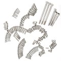 659 Pcs Polished Stainless Steel Bolt Kit Replacement For Banshee 350 Yfz350 1987-2006 Atv Screw Set 