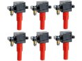 Ignition Coil Kit 6-piece For 2010-2014 Subaru Tribeca 