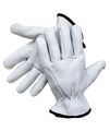 Premium Goatskin Unlined Drivers Gloves Large Keystone Thumb Slip On Cuff Color Coded Hem And Shirred Elastic Back For 
