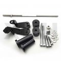 Smt-no Cut Frame Slider Protector Compatible With 1999-2007 Suzuki Hayabusa Gsx1300r Gsx-r Black B00ruracmw