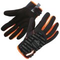 Proflex 812 Work Glove Synthetic Leather Palm Breathable Comfort Medium Black 