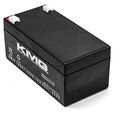 Kmg 12v 3ah Replacement Battery for Opti Batteries Vs600c Vs575c 