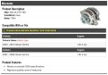 Alternator 100 Amp Compatible With 2000-2006 Nissan Sentra 1 8l 4-cylinder