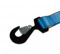 Mytee Products 2 Pack X8 Axle Straps Race Car Trailer Hauler Ratchet Tie Down Strap W Snap Hooks 