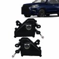 Pair Of Clear Lens Front Fog Light Replacement For Gx460 2014-2023 81210-60190 81220-60110 Driver Left And Passenger Right Side 