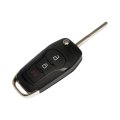 Keyless Remote Case Repair Set Ford Ranger 2019 2020 2021 2022 2023 3 Buttons Black And Red Plastic Steel Chrome For 164r8130 