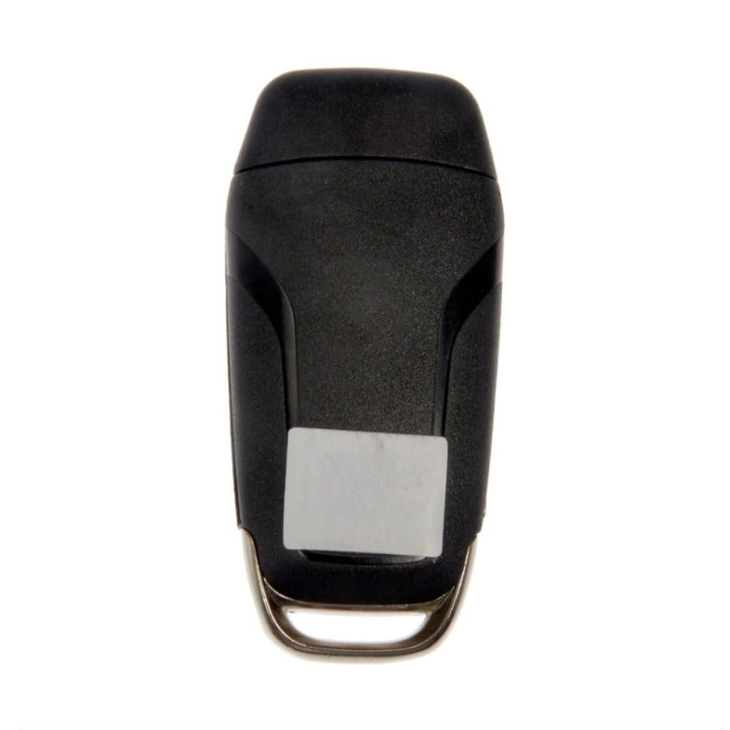 Keyless Remote Case Repair Set Ford Ranger 2019 2020 2021 2022 2023 3 Buttons Black And Red Plastic Steel Chrome For 164r8130