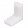 Uxcell Furniture Shelf 90 Degree Angle Brackets Corner Braces Supports White Silver Tone 20 Sets 15x4mm Hole