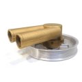 Serpentine Belt Impeller Water Pump For Volvo Penta 21214599 