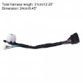 X Autohaux 1 Pcs 84450-35060 Ignition Switch Key For Toyota Pickup 1984-1989 Black