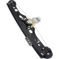 Power Window Regulator Rear Driver Side Left For Mercedes Benz C55 Amg 2005 Fits 203 Chassis Without Motor Replaces Mb1550112