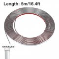 X Autohaux Car Door Edge Guards Scratch Proof Trim Body Strip For Rearview Mirror Bumper Window 6 25in 6mm Wide 16 4ft 5m