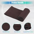 Uxcell Hand Sewn Steering Wheel Cover Stitch With Needle And Thread Universal Fit 14 6-15 2 Inch 37-38 5cm Dia For Car Truck