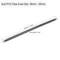 Uxcell Spring Tube Bender 15 35mm Od 430mm Length 75 Steel Chrome Plating A-type For 16-20mm Id Pvc Pipe 2 Pcs