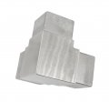 Stainless Steel 316 Flush Joiner 3-way Structural Fitting Handrail Connector 90 Degree For 2 Od 16 Gauge 1 5mm Square Tubing