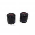 Httmt Mt248-006- Motorcycle Black 29mm Axle Nut Cap Skull Zombie Emblem Compatible With Universal H-d Choppers Suzuk Kawasak