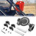 Utv Atv Gas Can Holder Mount For 1 In To 2 Round Tube Fits Polaris Rzr Maverick Talon Krx Pioneer Billet Aluminum And Steel 