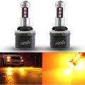 Glofe 880 890 899 892 Led Bulbs 3000k Golden Yellow Xtreme Super Bright Fog Light Or Daytime Running Driving Lights Drl Lamps