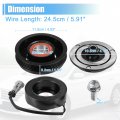 1 Set Ac Compressor Clutch Kit Pulley Coil Auto Repair Compressors Assembly For Chevrolet Tahoe 5 3l 2000-2014