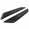 Ecotric Hood Vent Scoop Cover Compatible With 2016-2022 Chevy Camaro 1lt Lt Rs Bonnet Air Inlet Decoration Ss Style Black 2pcs