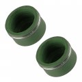 Caltric 2x Valve Stem Seal Compatible With Suzuki Ozark 250 Ltf250 2x4 2004 2007