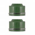 Caltric 2x Valve Stem Seal Compatible With Suzuki Ozark 250 Ltf250 2x4 2004 2007