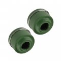 Caltric 2x Valve Stem Seal Compatible With Suzuki Ozark 250 Ltf250 2x4 2004 2007