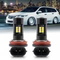 Nslumo H8 H11 Led Fog Light Bulbs For 2010-2019 Suba Ru Forester Legacy Outback Wrx Acura Ilx Mdx Rdx Rl Tl 6500 Xenon White 