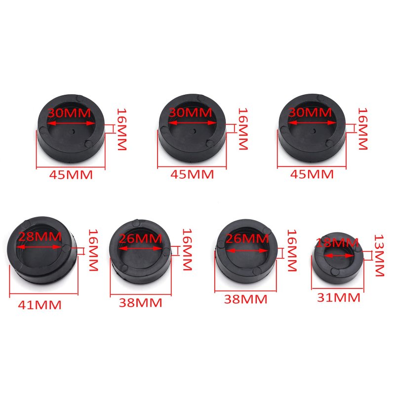 2006-2015 Kawasaki Ninja Zx14 Zx14r Zx 14 Sportbike Frame Plugs Black Out Kit B00ywci89c