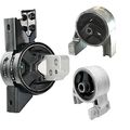 K1892 Fits 2006-2011 Hyundai Accent 1 6l Front Low Rear Motor Trans Mount 3pc A7159 A7164 A7152 