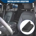 Hihaha 5hf07dx9ae Front Seat Belt Cover For Jeep Wrangler 2011-2018 Turning Loop Sturdy Plastic 1 Pcs Black