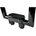 Handlebar Risers With Solid Top Clamp Kit 1 5 In Gloss Black Cnc Machined Billet Aluminum For Clamping Area Handlebars Model 