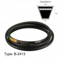 Uxcell B-2413 B95 Drive V-belt Inner Girth 95-inch Industrial Power Rubber Transmission Belt