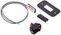 Kwikee 905325000 Black Small Rectangular Magnetic Door Switch And Power 