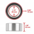 Caltric Front Wheel Ball Bearing Compatible With Polaris Sportsman Xp 550 Eps 2011 2012 2013 2014