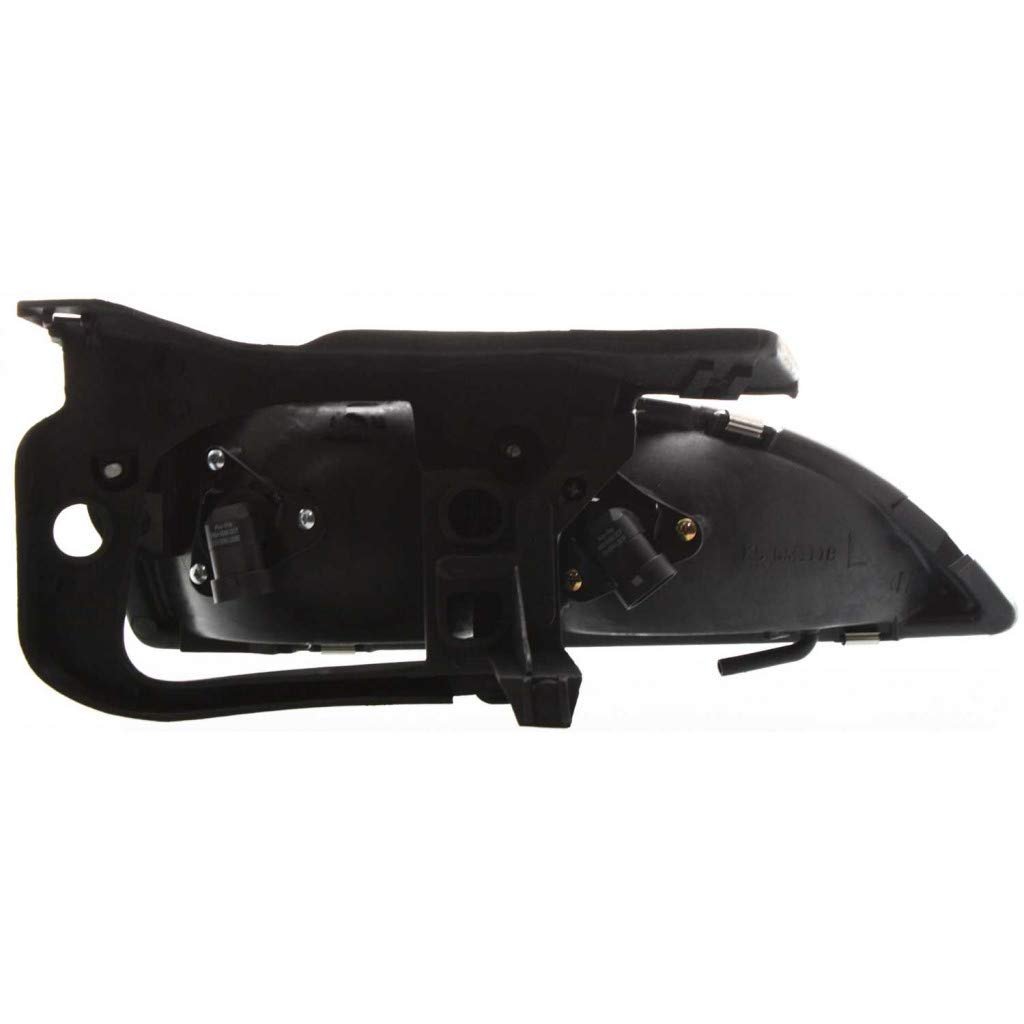 Headlight Assembly For Chevy Cavalier 1995 To 1999 Driver Side Gm2502130 16523441 Halogen Light Source Clear Lens